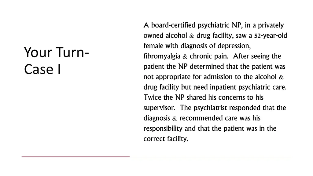 a board certified psychiatric np in a privately