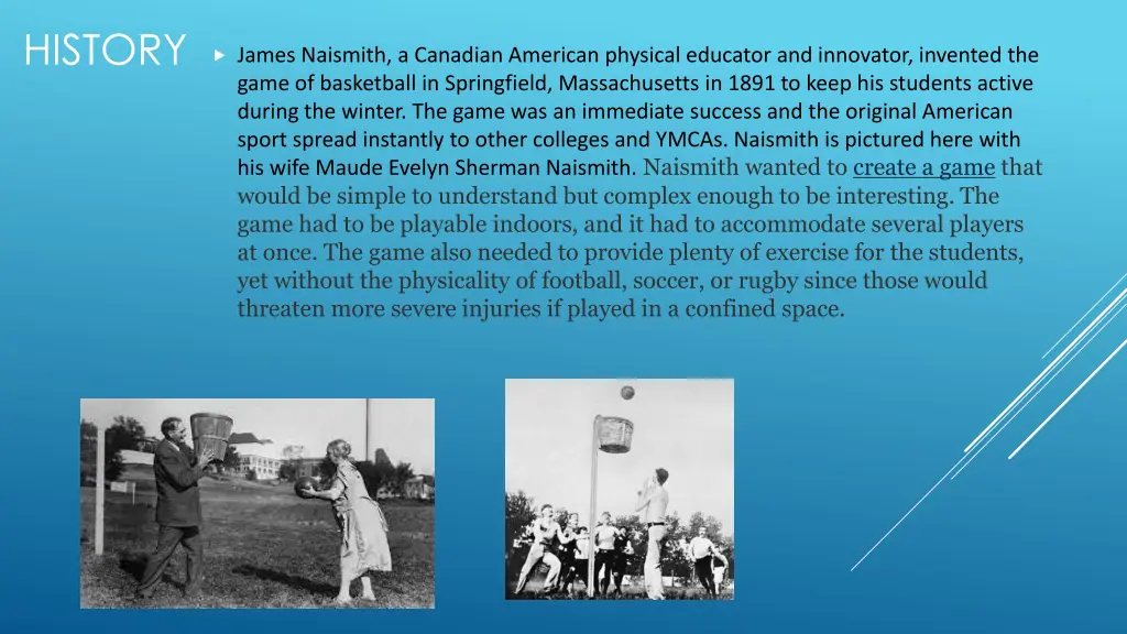 history james naismith a canadian american