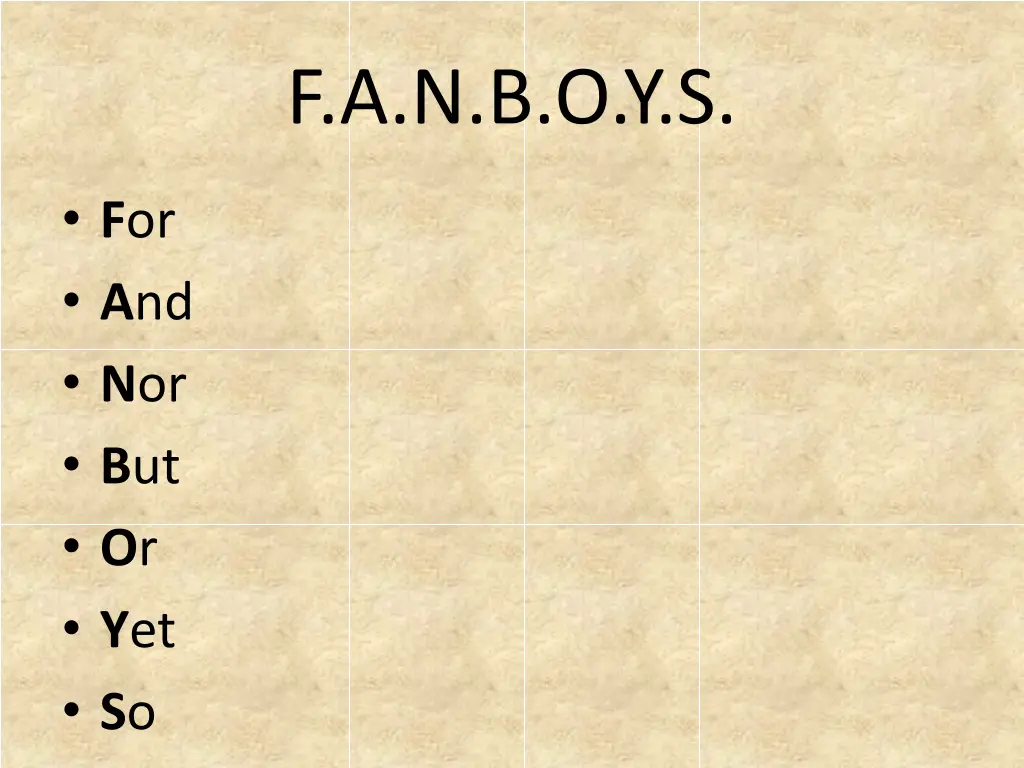 f a n b o y s