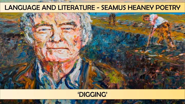 language and literature seamus heaney poetry 1