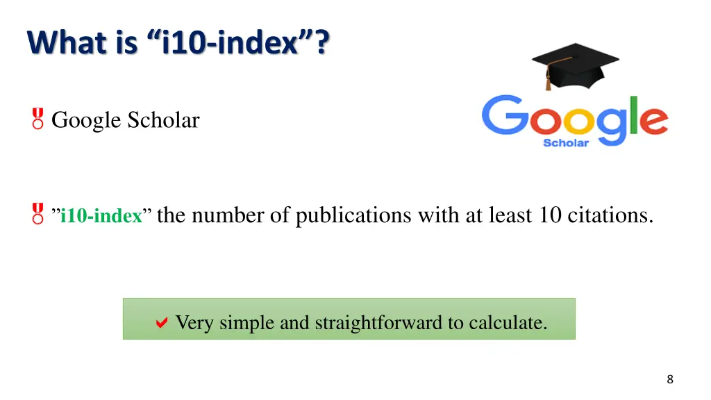 what is i10 index