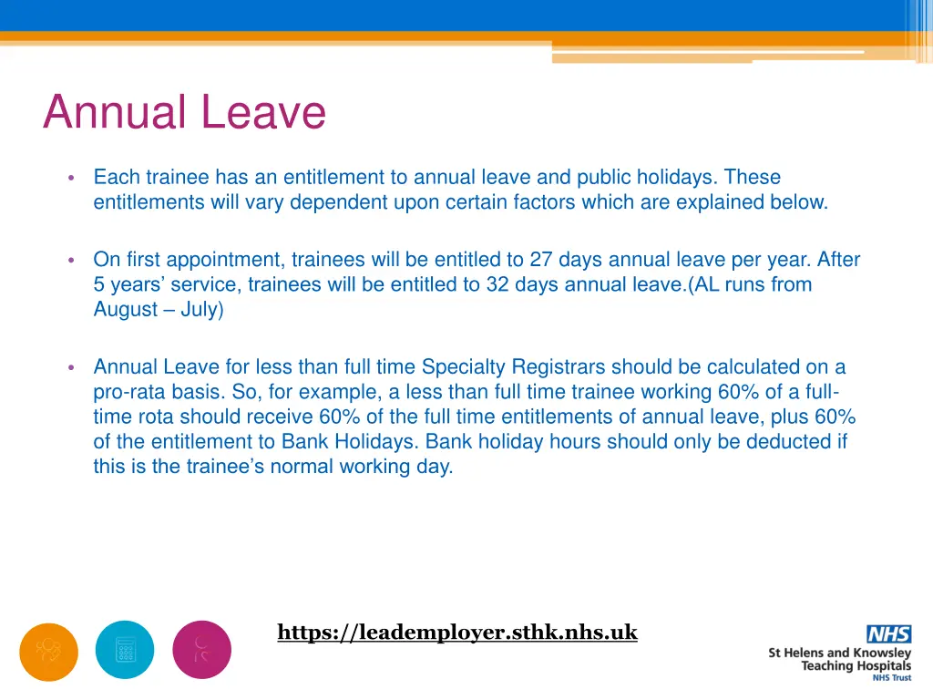 annual leave