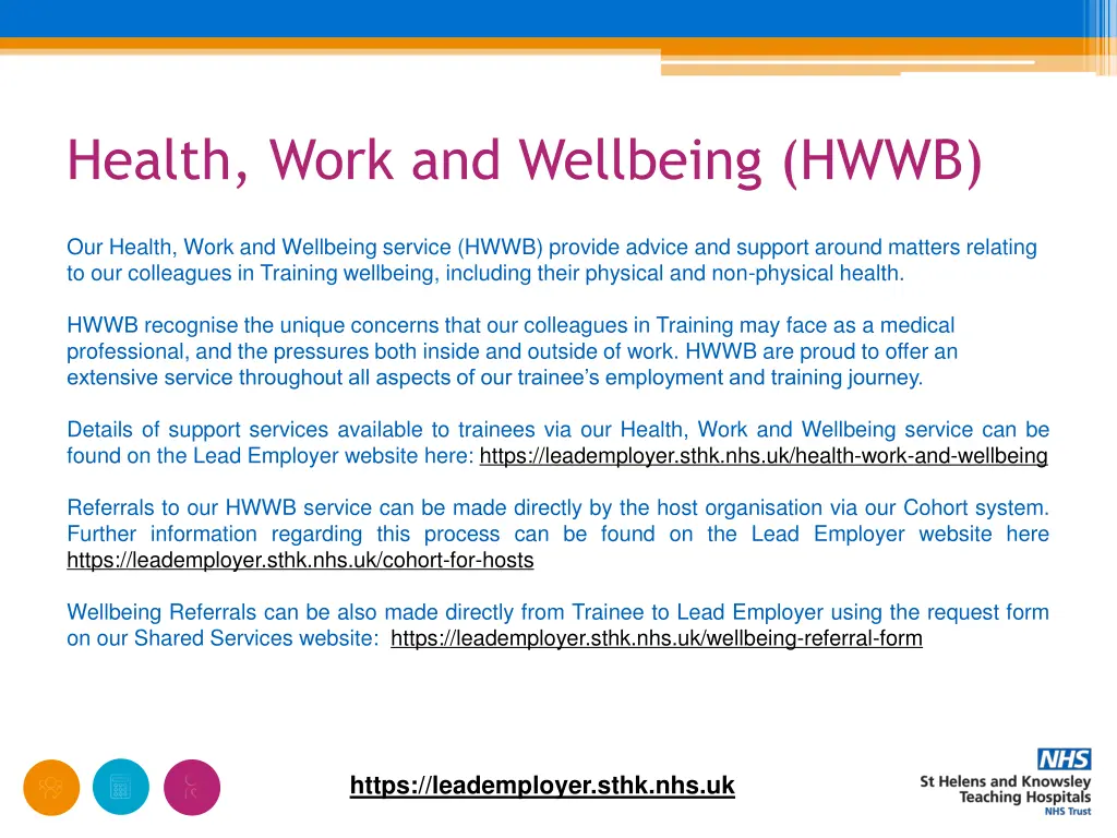 health work and wellbeing hwwb