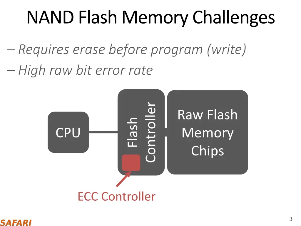 nand flash memory challenges