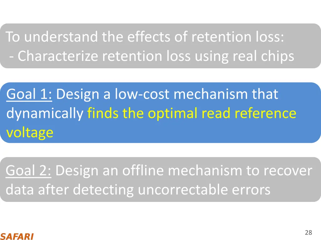 to understand the effects of retention loss 2