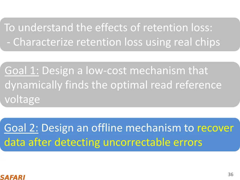 to understand the effects of retention loss 3