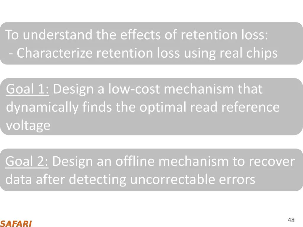 to understand the effects of retention loss 4