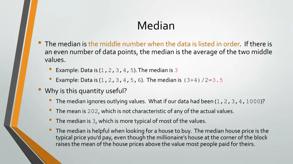 median