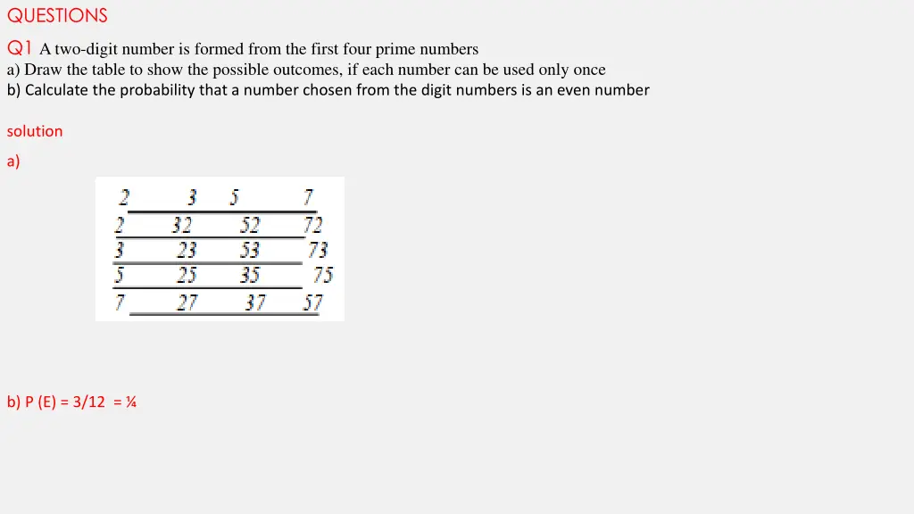 questions q1 a two digit number is formed from