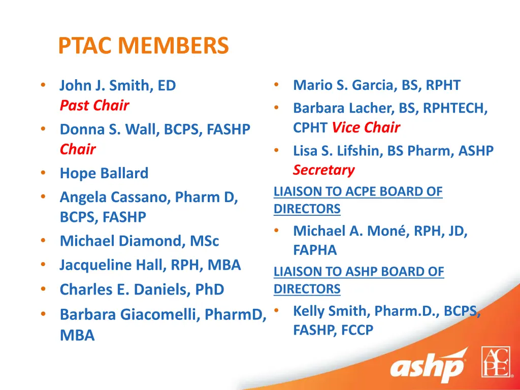 ptac members