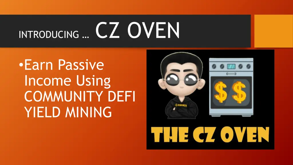 introducing cz oven