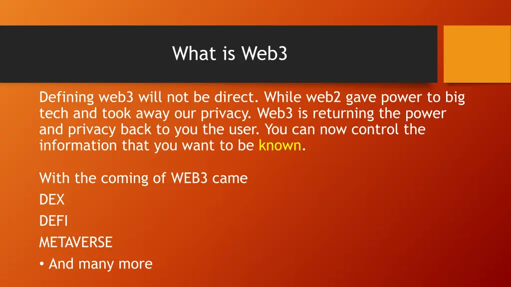 what is web3