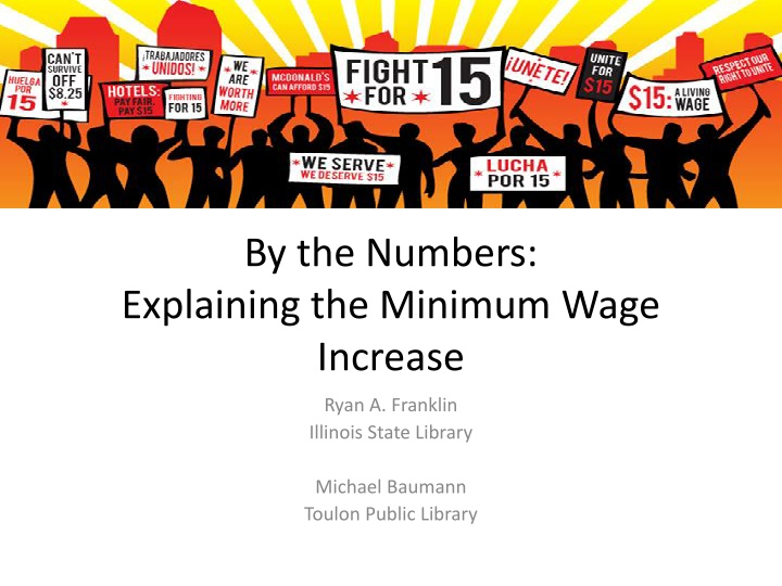 by the numbers explaining the minimum wage