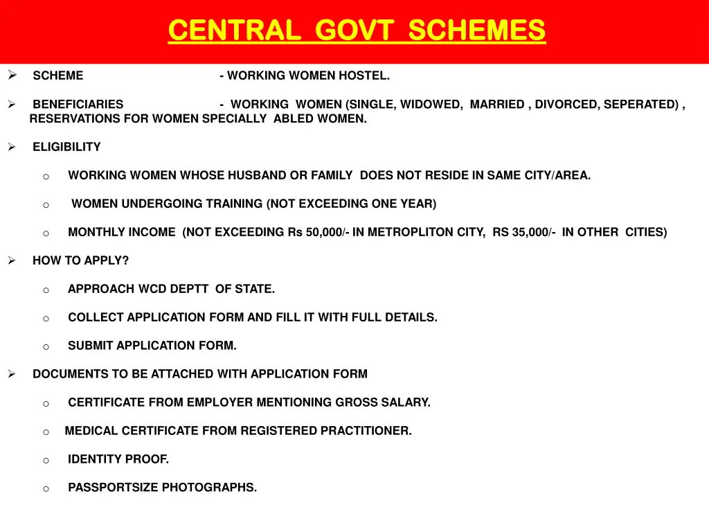 central govt schemes central govt schemes 2