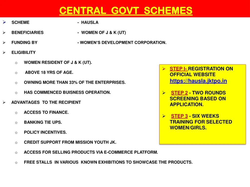 central govt schemes central govt schemes 4