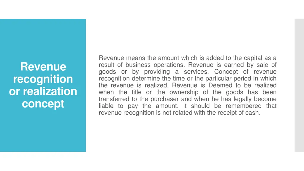 revenue means the amount which is added