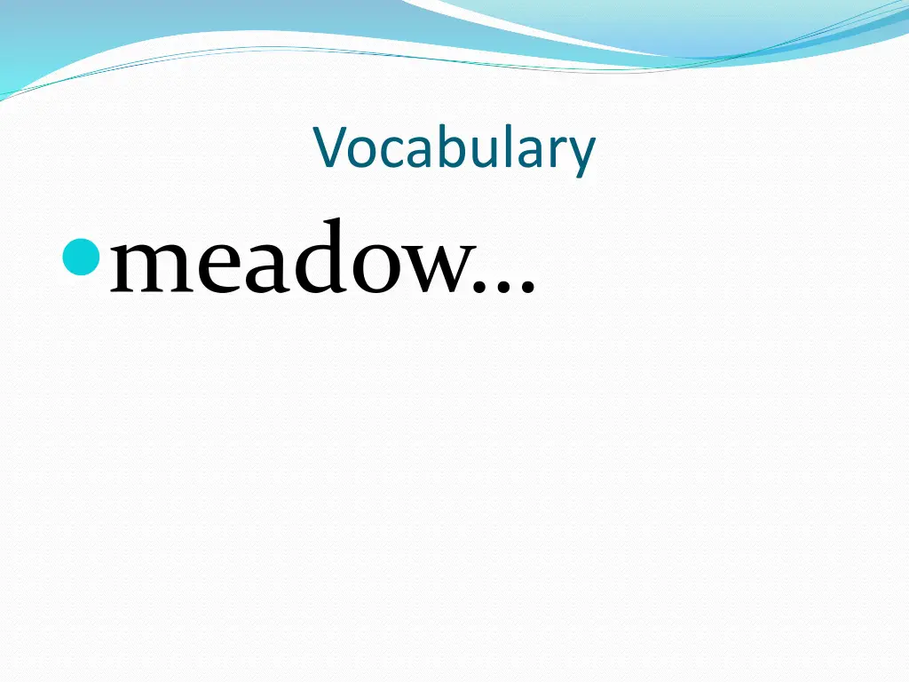 vocabulary 6