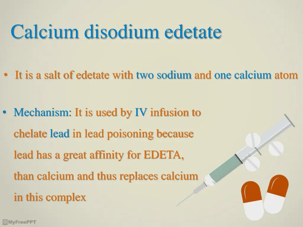 calcium disodium edetate