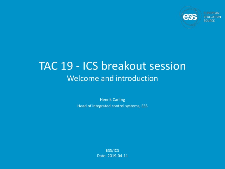 tac 19 ics breakout session welcome