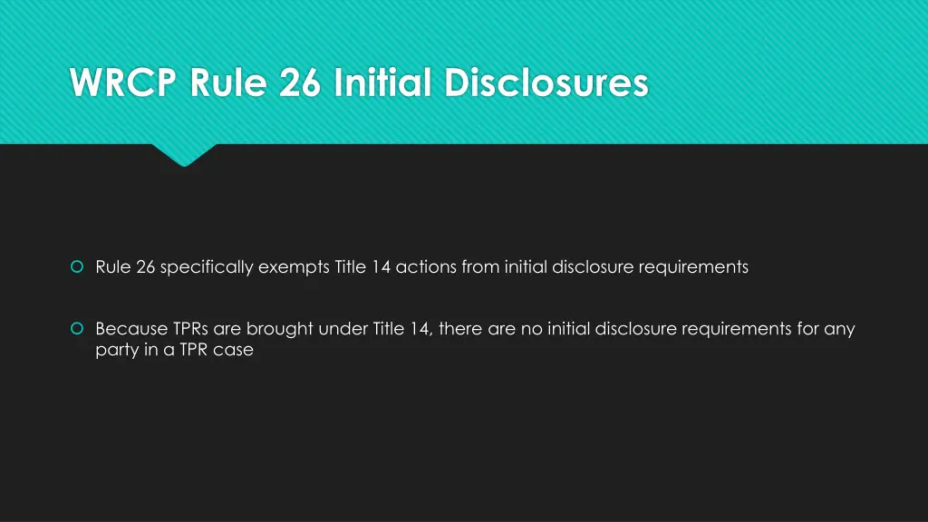 wrcp rule 26 initial disclosures