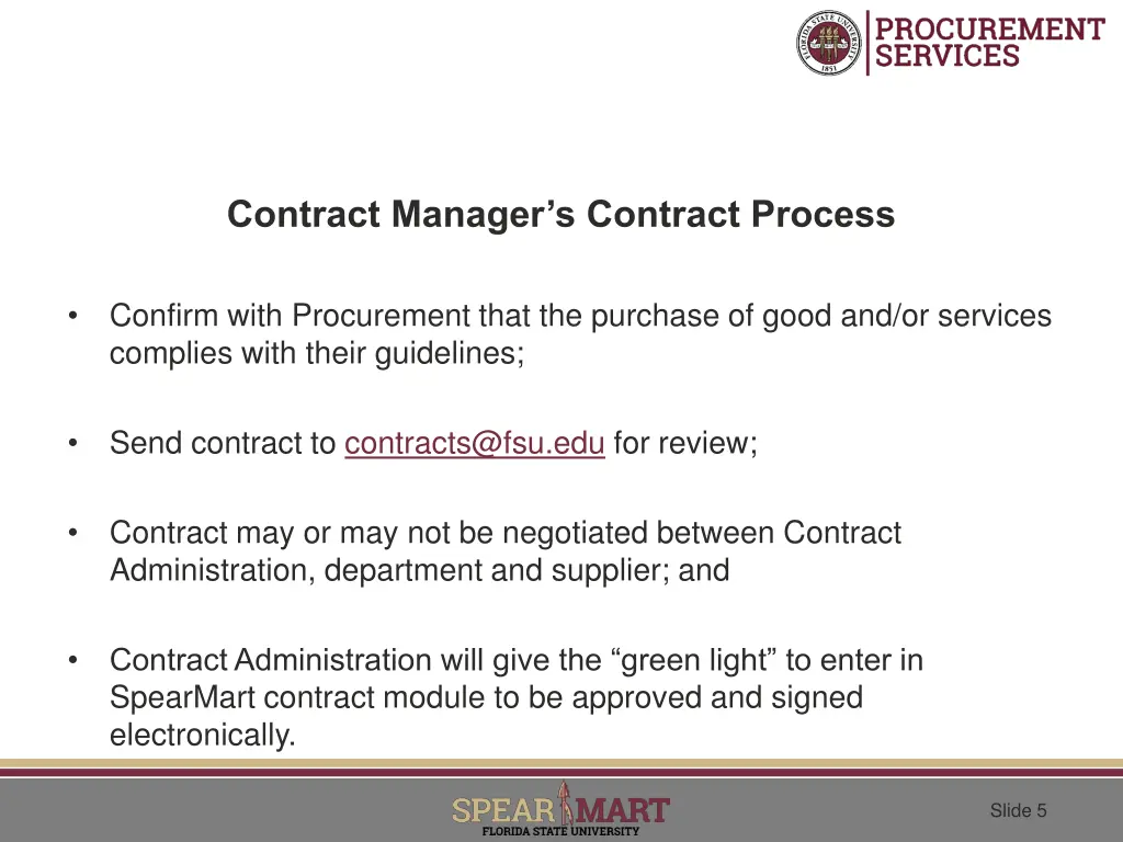 contract manager s contract process