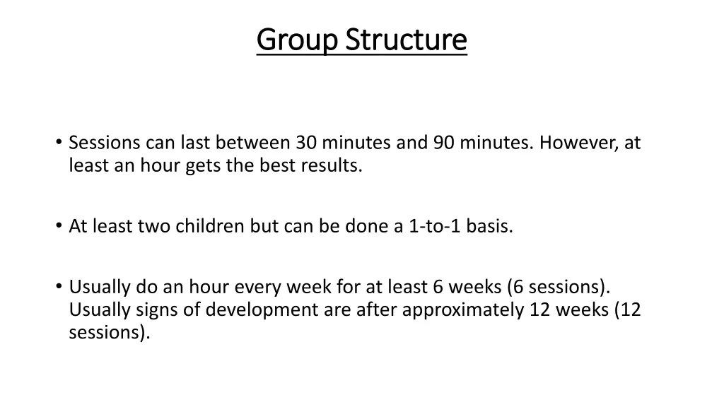 group structure group structure