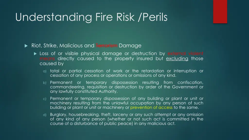 understanding fire risk perils 1