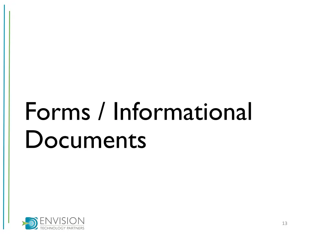 forms informational documents