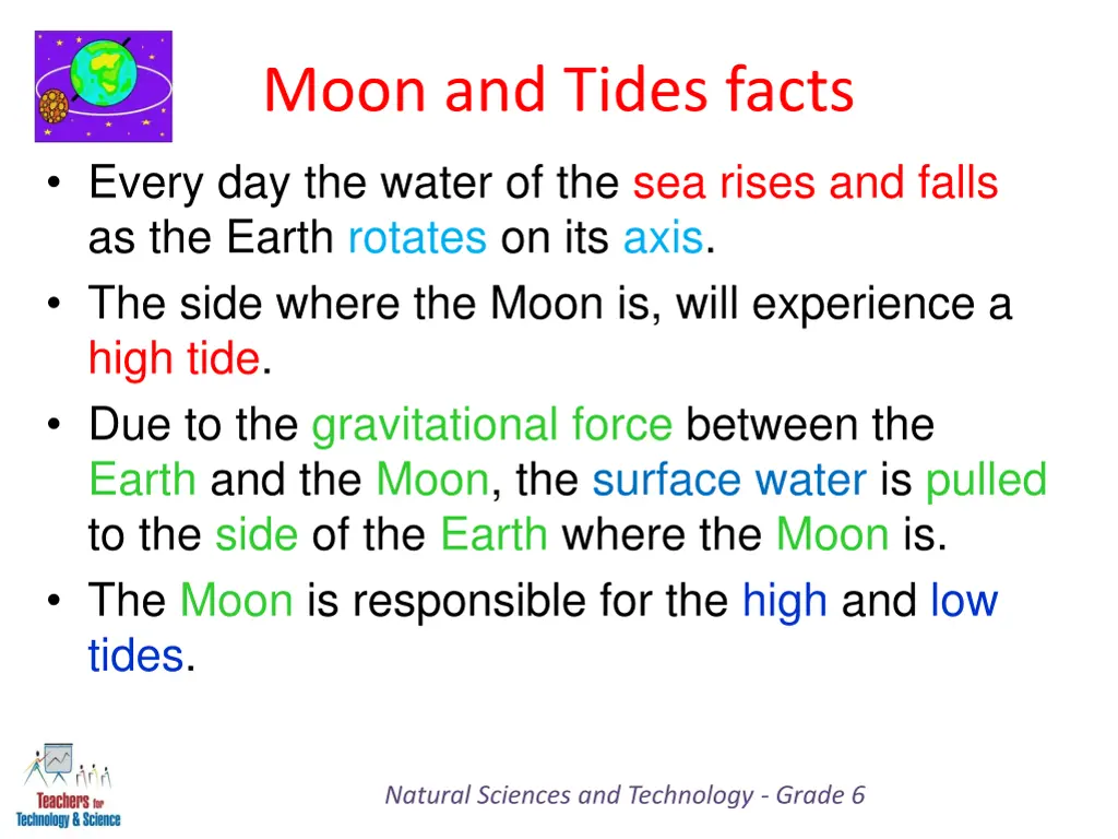 moon and tides facts