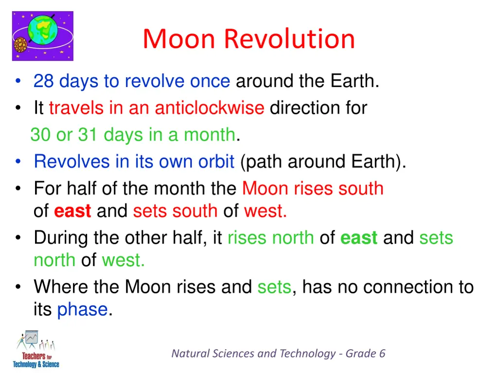 moon revolution