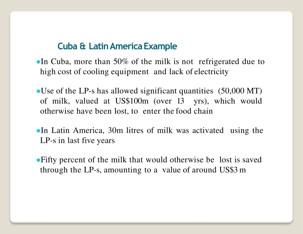 cuba latin america example