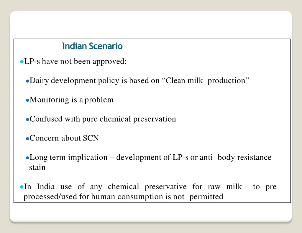 indianscenario