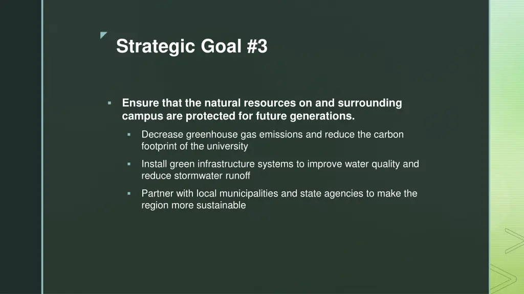 strategic goal 3