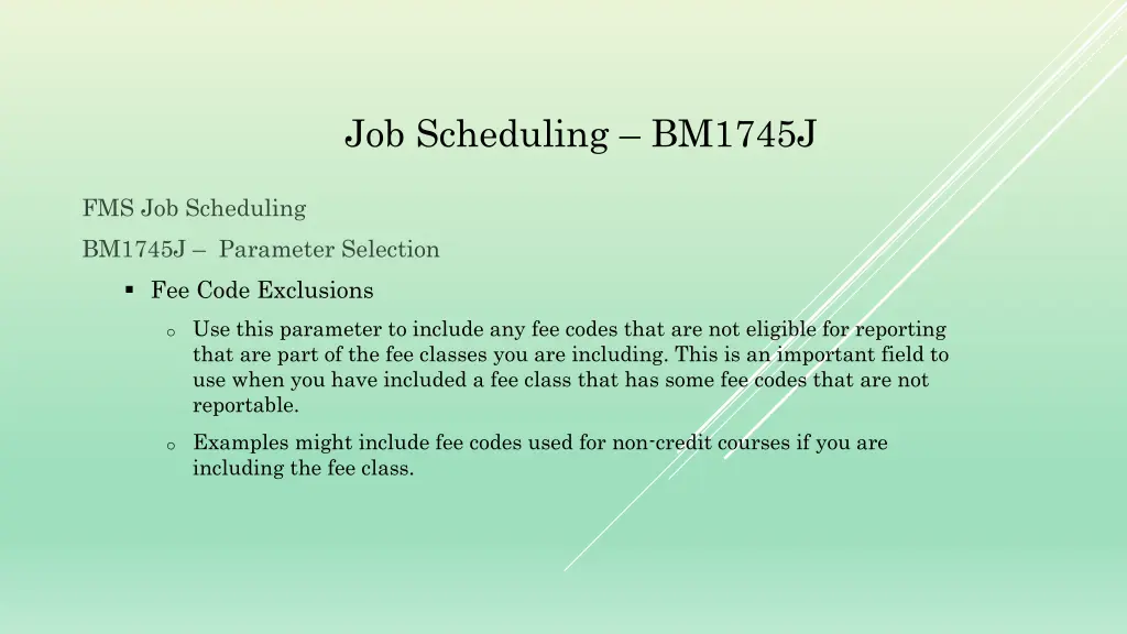 job scheduling bm1745j 3