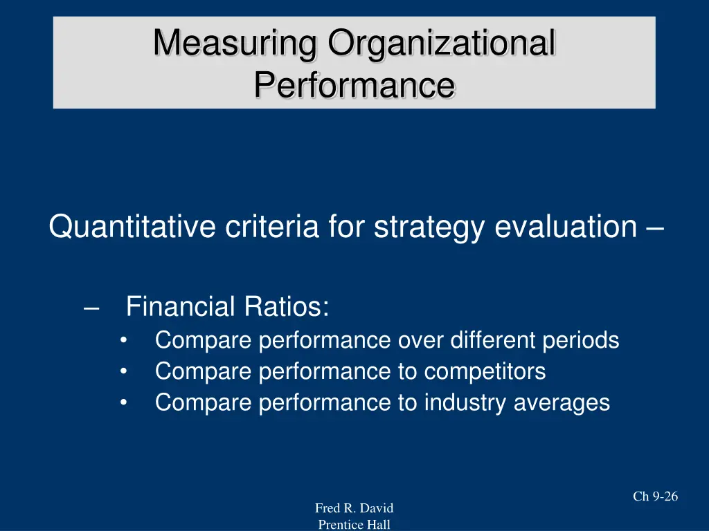 measuring organizational performance 1