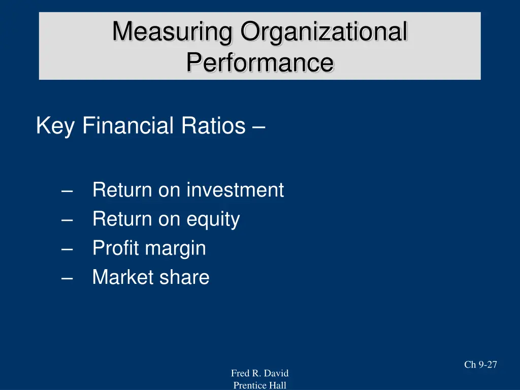 measuring organizational performance 2