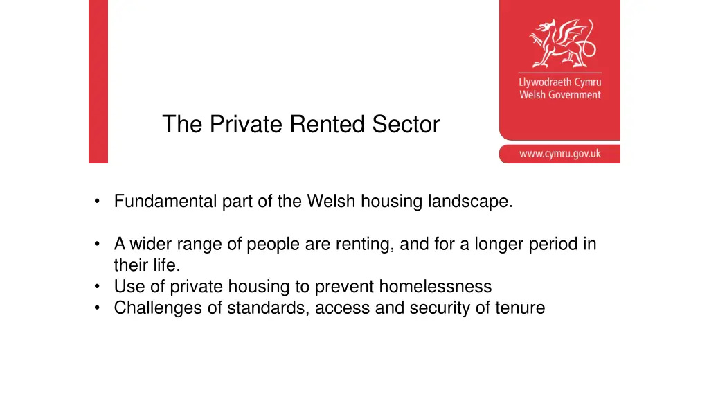 the private rented sector