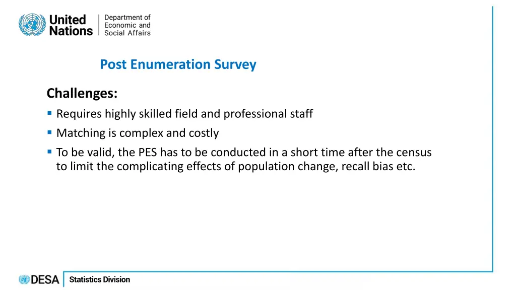 post enumeration survey 2