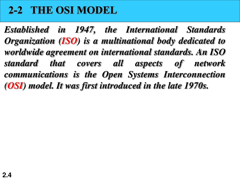 2 2 the osi model