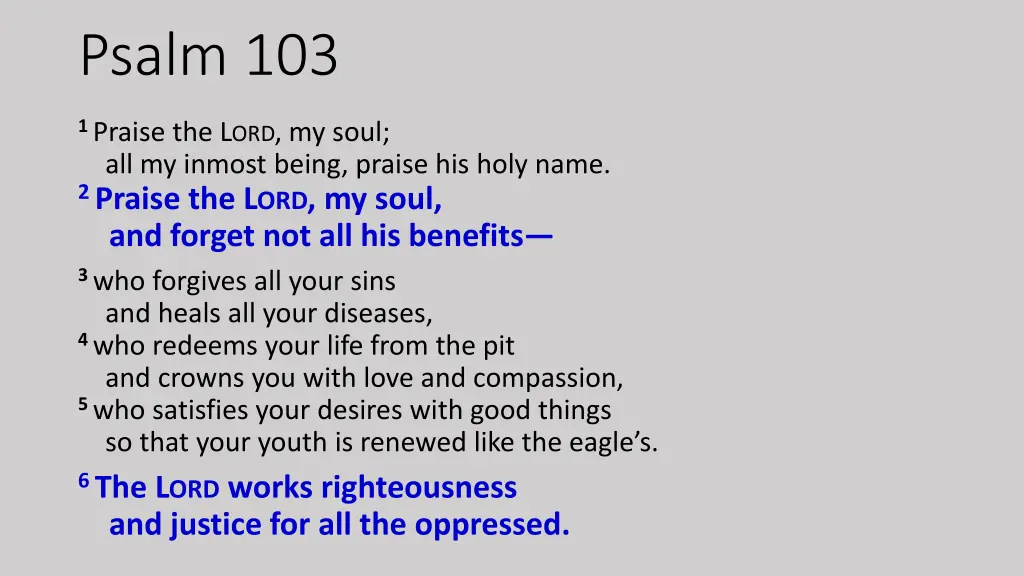 psalm 103