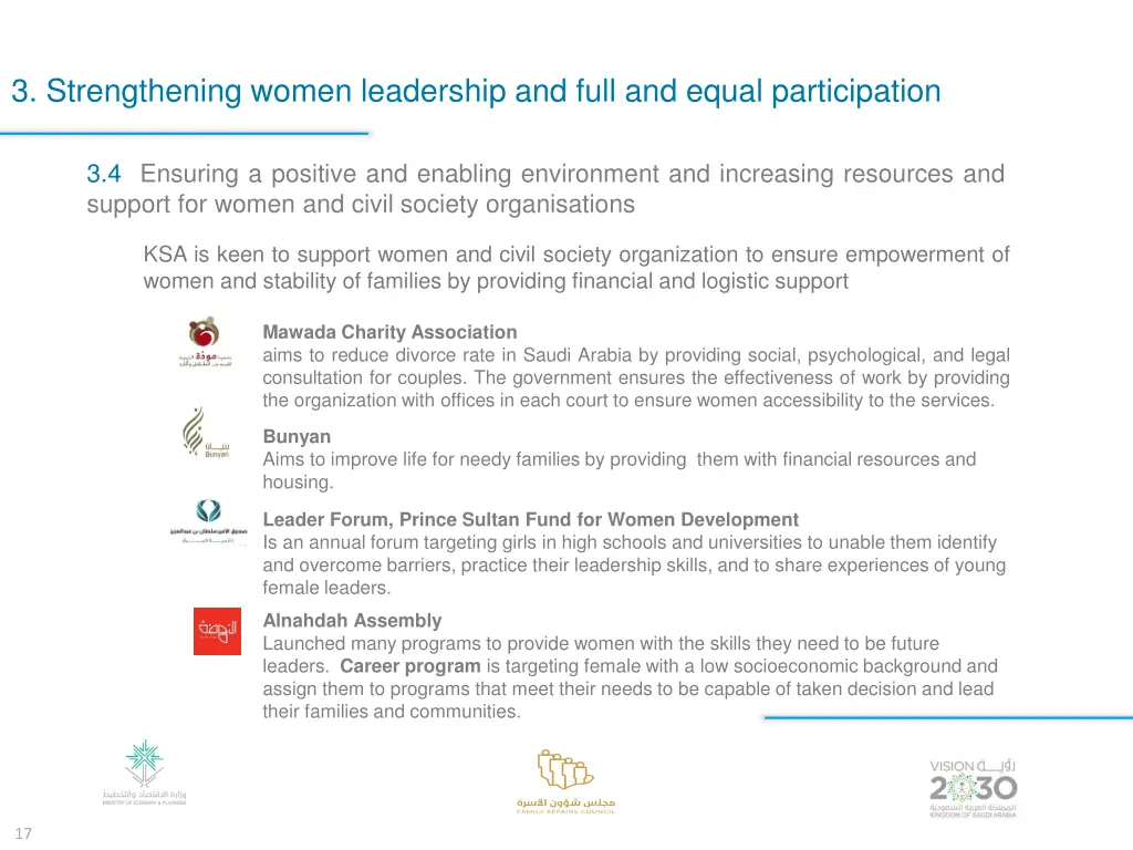 3 strengthening women leadership and full