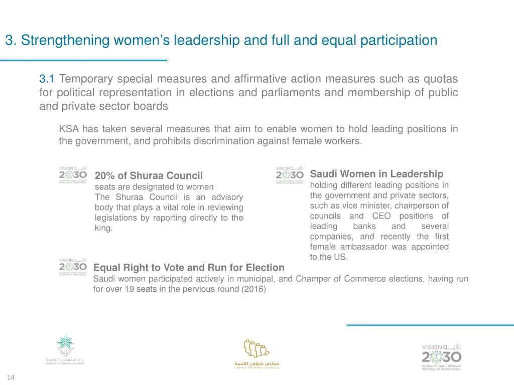 3 strengthening women s leadership and full