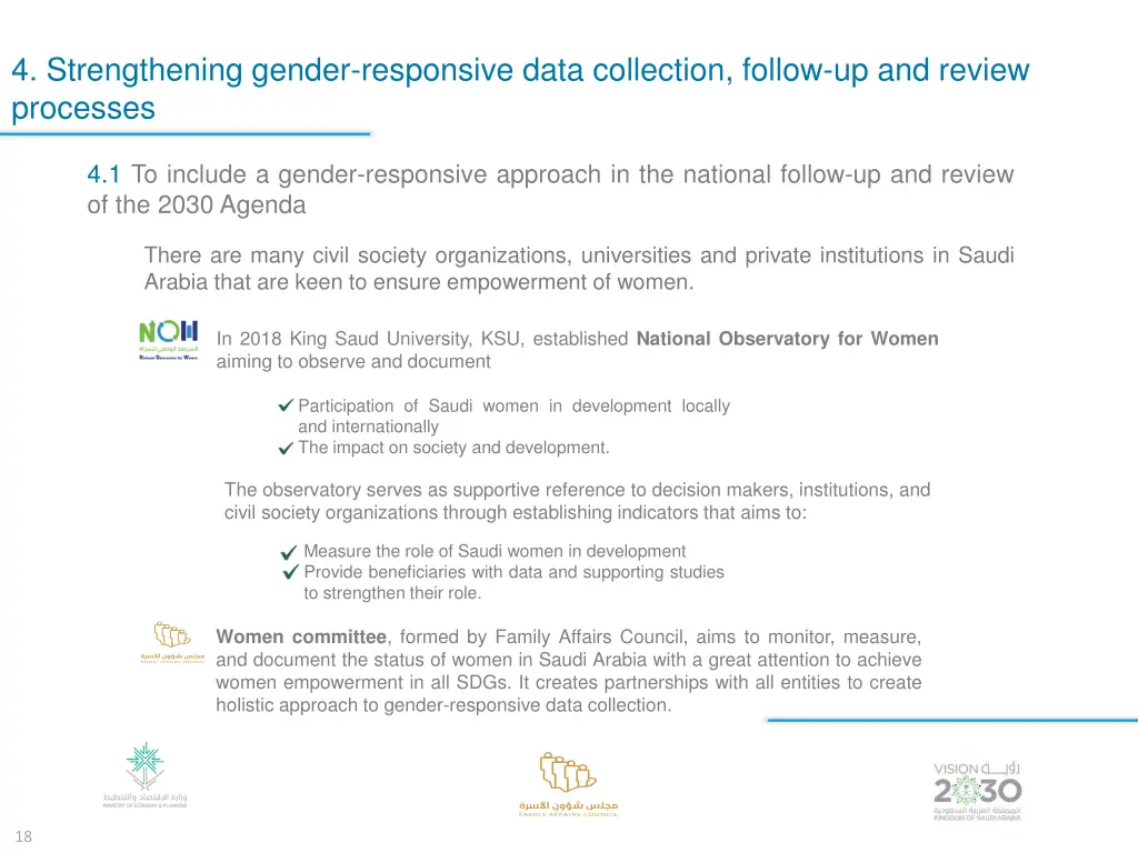 4 strengthening gender responsive data collection