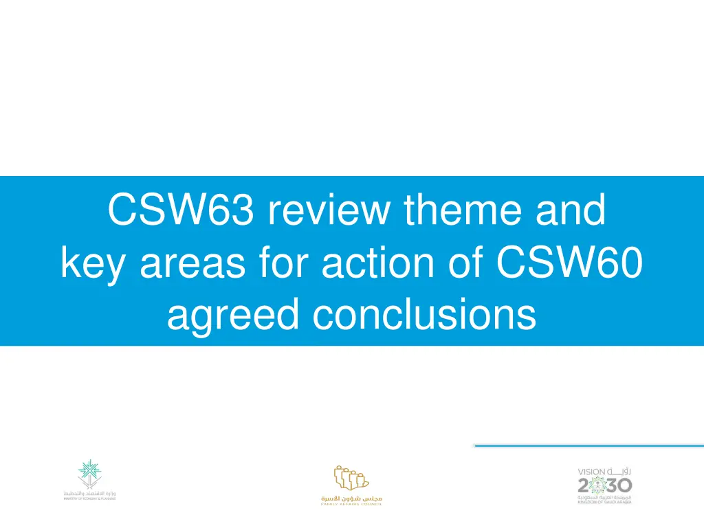 csw63 review theme and key areas for action