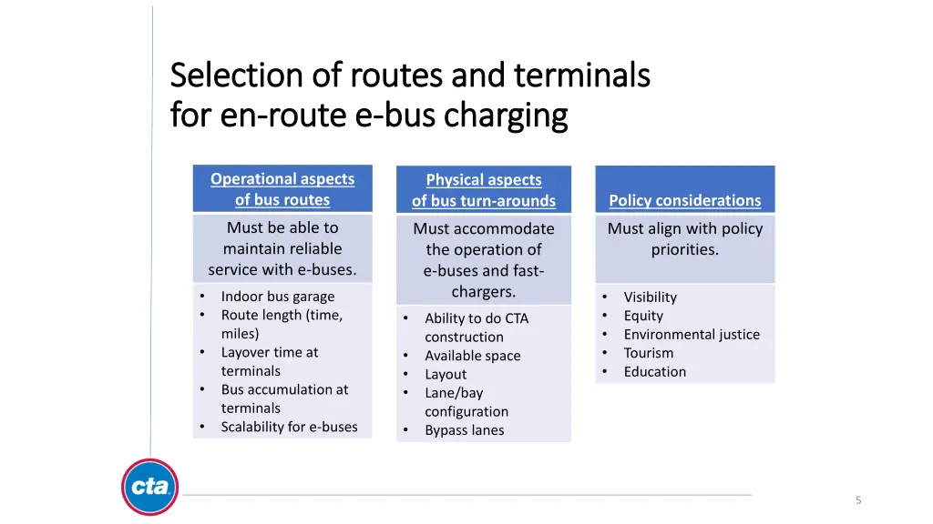 selection of routes and terminals selection