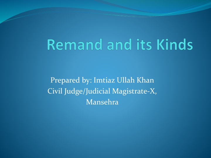 prepared by imtiaz ullah khan civil judge