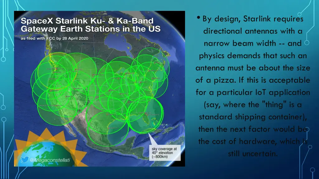 by design starlink requires directional antennas