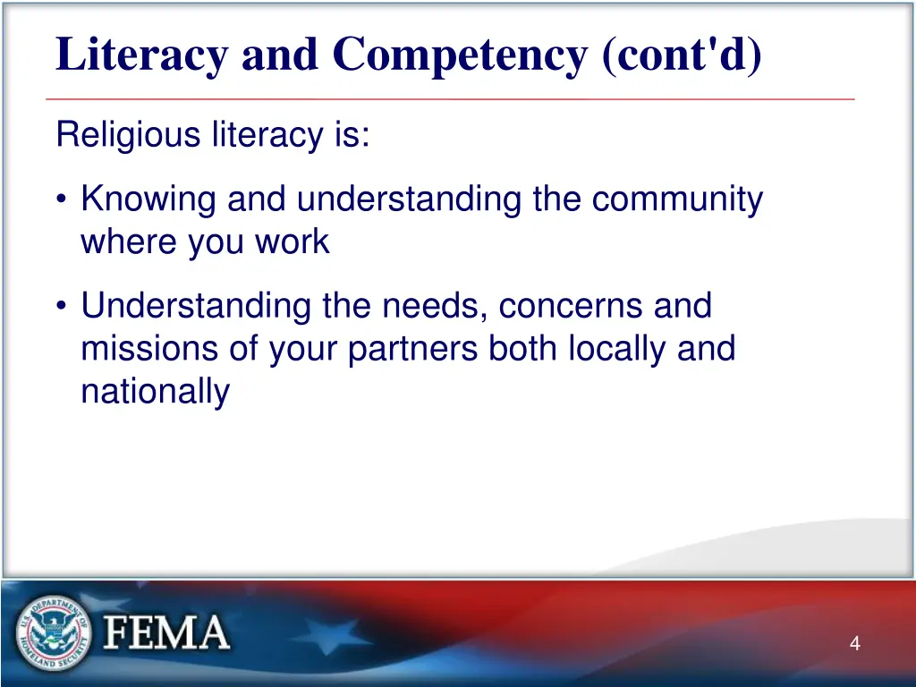 literacy and competency cont d