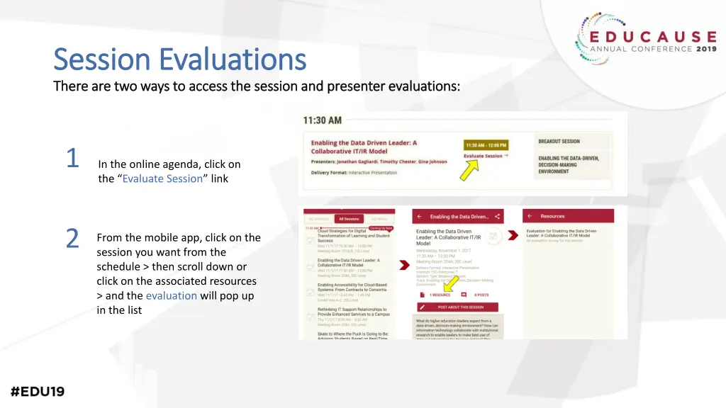 session evaluations session evaluations there