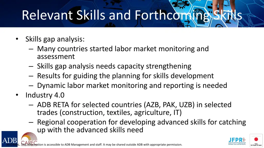 relevant skills and forthcoming skills